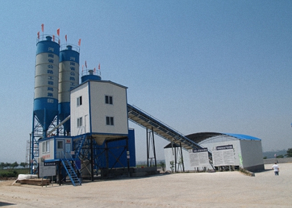 Stationary Concrete Batching Plant