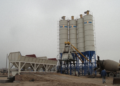 Stationary Concrete Batching Plant