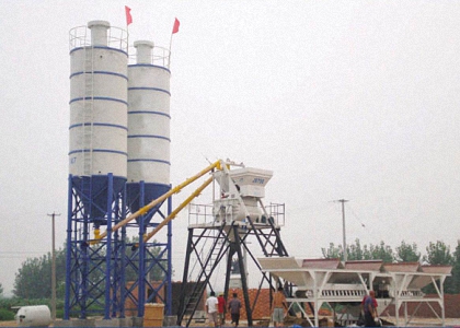 Stationary Concrete Batching Plant