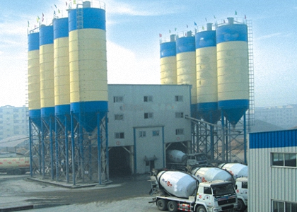 Wet Concrete Batching Plant