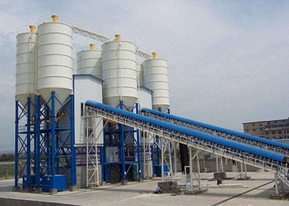 Wet Concrete Batching Plant