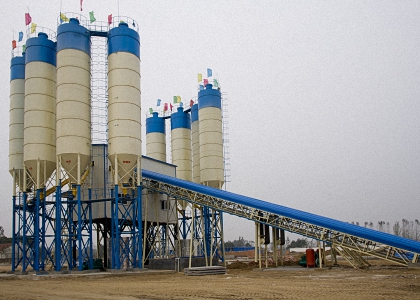 Wet Concrete Batching Plant