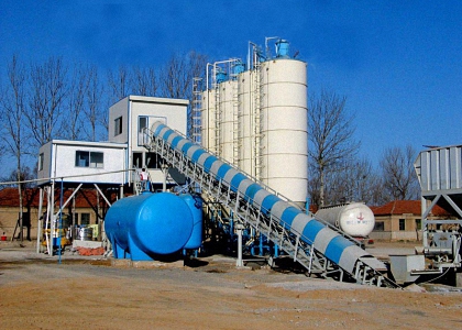 Wet Concrete Batching Plant