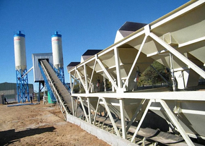 Dry Concrete Batching Plants