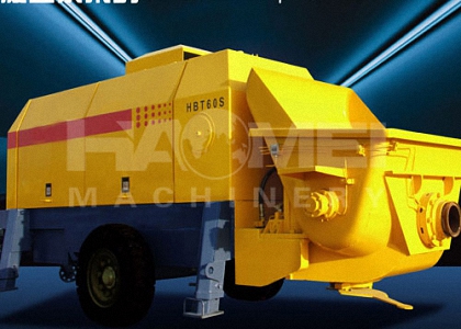 Trailer Concrete Pump