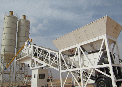 Mobile Concrete Batch Plant