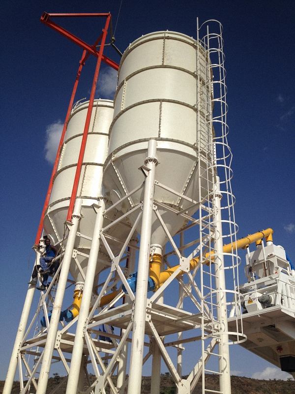 concrete mixing plants
