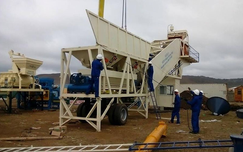 stationary concrete batching plants xu